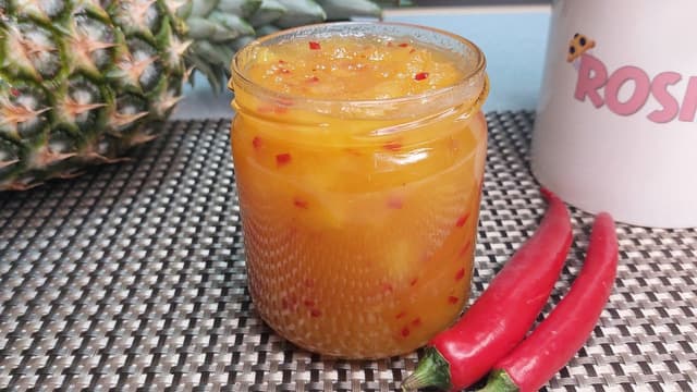 Geleia de Abacaxi com Pimenta