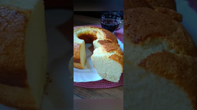 Bolo de Leite Moça Sem Glúten e Óleo