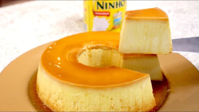 Receita de Pudim de Leite em Pó com Leite Condensado