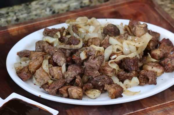 Fraldinha na Airfryer com Cebola